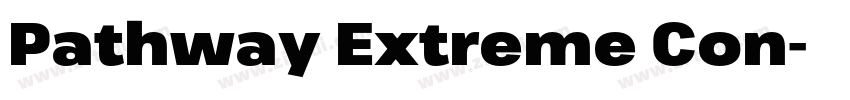 Pathway Extreme Con字体转换